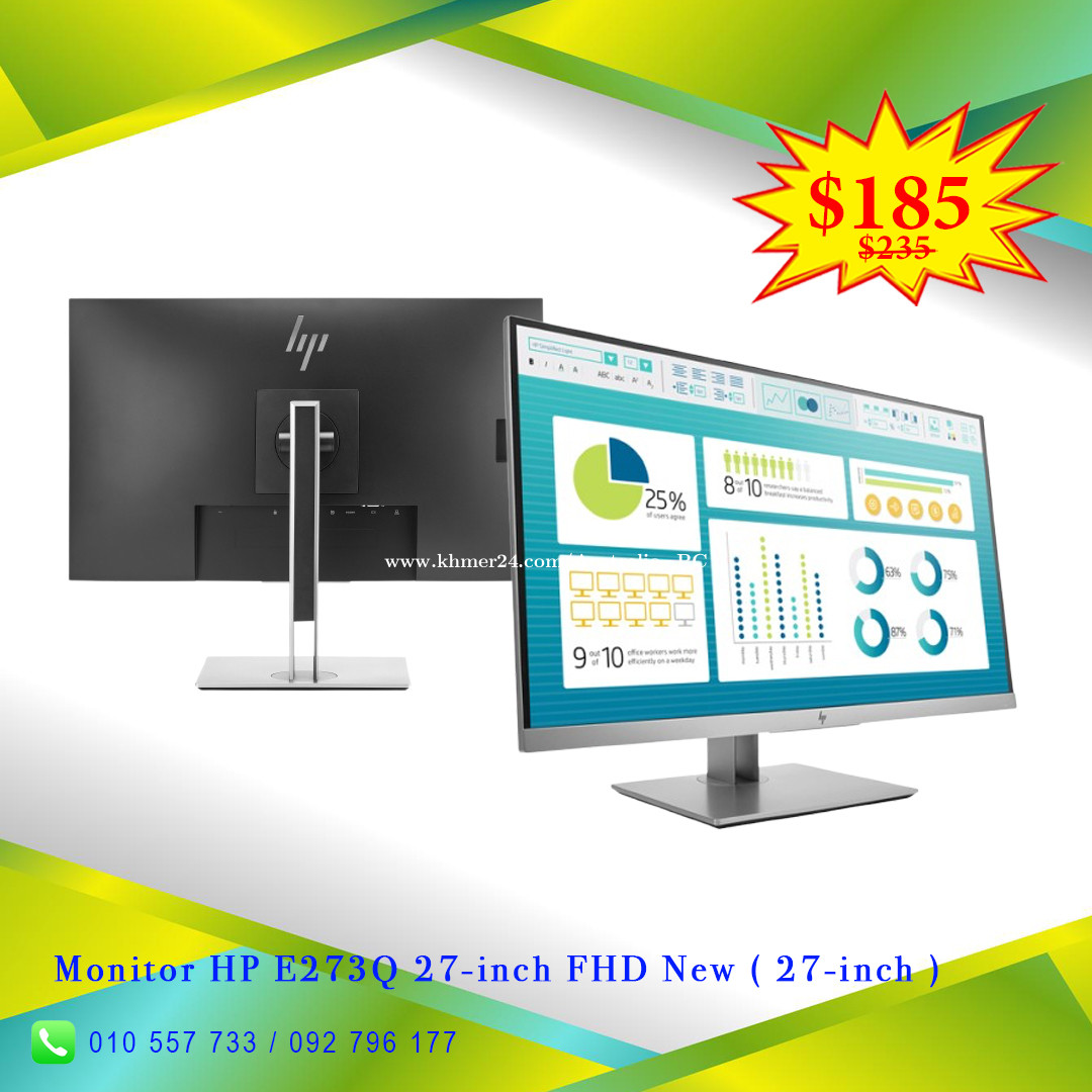 Model HP E273q 27-inch FHD New