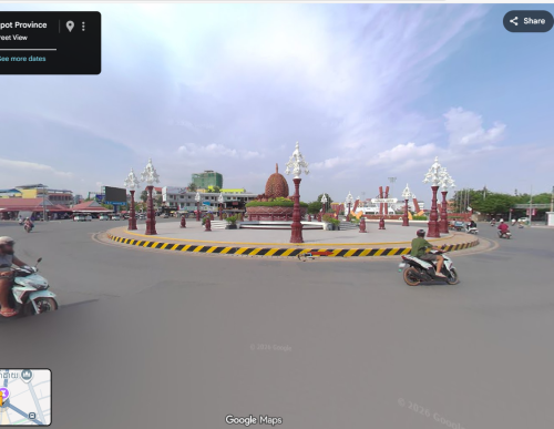 ដីនិងផ្ទះសម្រាប់លក់ ទីតាំងល្អ និងជិត វង្វង់មូលទឹករលក