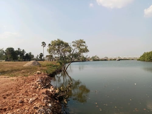 ដីជាប់ព្រែកធំកំពត