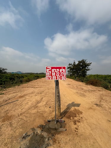 ដីលក់  (1ការ៉េ = $250) ចរចា