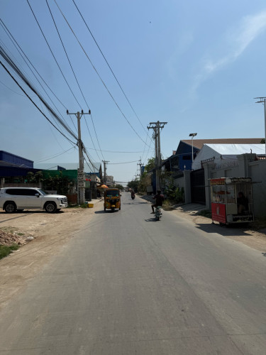 ដីនៅទួលពង្រ ជិតសាលាប៊ែលធី ក្បាល 12*60