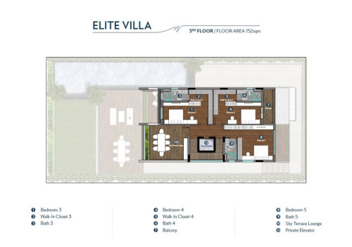 វីឡា Elite Villa ជាប់មាត់ទន្លេ 7 បន្ទប់គេង • ផ្ទះ 1,592sqm • ដី 600sqm •​ តម្លៃ: $3,588,000​