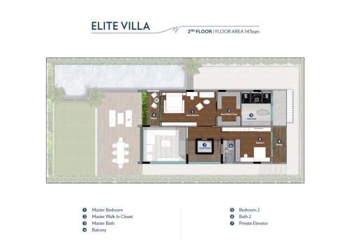 វីឡា Elite Villa ជាប់មាត់ទន្លេ 7 បន្ទប់គេង • ផ្ទះ 1,592sqm • ដី 600sqm •​ តម្លៃ: $3,588,000​