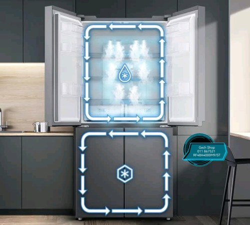 ទូរទឹកកក Refrigerator Samsung RF48A4000M9/ST ចំណុះ488L