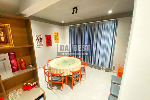 2-Storey Corner Restaurant for Rent - Prime BKK1, Phnom Penh