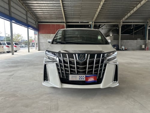 Alphard 2018 Hybrid Full option ឡេីងគ្រឿងឆ្វេងសុីន