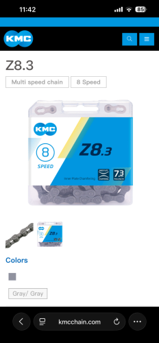 KMC Z8.3 for Road-Bike & MTB