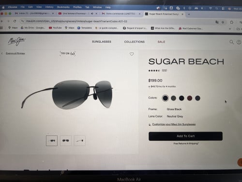 Original  Sunglass Mau Jim Australian Brand