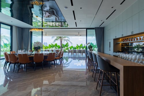Riverfront Super Villa of 8BR with 2,737sq.m. Bldg for $7,600,000 - Koh Norea, Phnom Penh Kh
