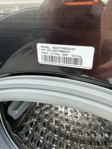 Samsung Wash 21kg and Dry 12kg
