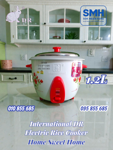 ឆ្នាំងដាំបាយអគ្គីសនី International DR Rice Cooker _ 1L / 1.2L / 1.8L