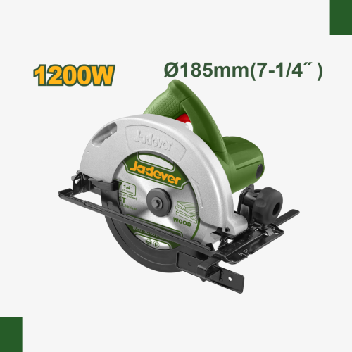🇫🇷 ម៉ូទ័រជ្រៀកឈើ Jadever 1200W ម៉ូដែល JDCW1512001 | Jadever Circular Saw