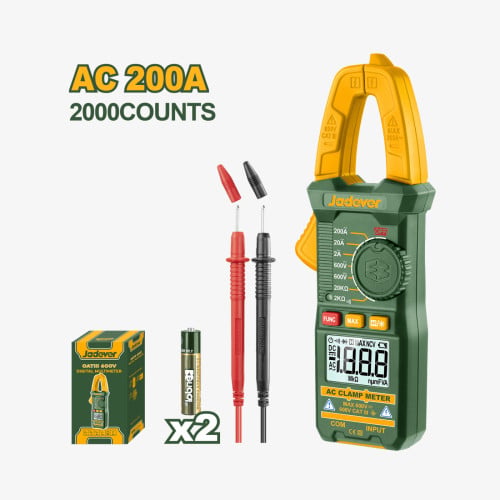 🇫🇷 អ៊ូមម៉ែត DC/AC Jadever | Jadever DC-AC Clamp Meter JDDM65015