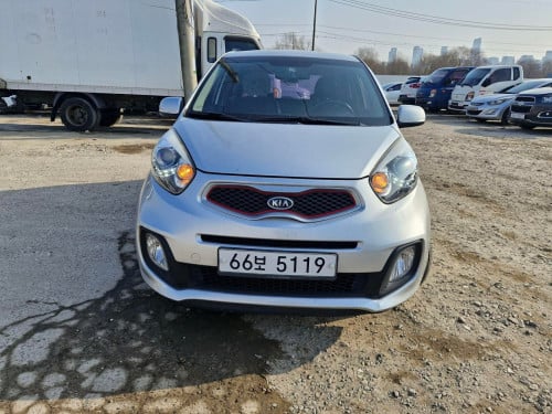 Kia morning 2012 full option silver