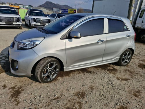 Kia morning 2012 full option silver