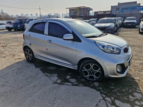 Kia morning 2012 full option silver