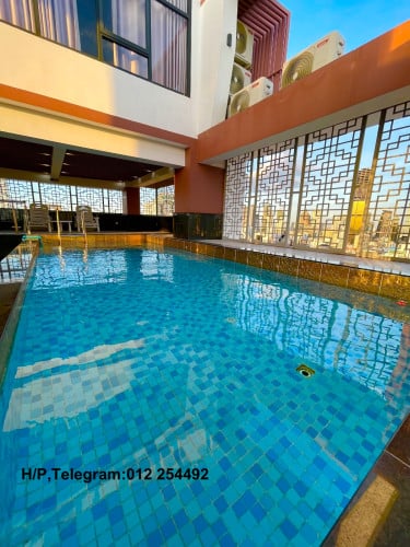 Swimming Pool Service Apartment for Rent
