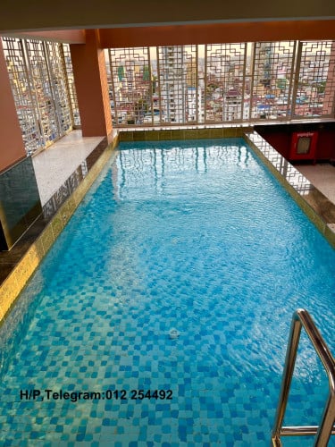 Swimming Pool Service Apartment for Rent