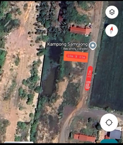ដីលក់ក្បែរក្រុងកំពត ក្រោមទីផ្សារ50%