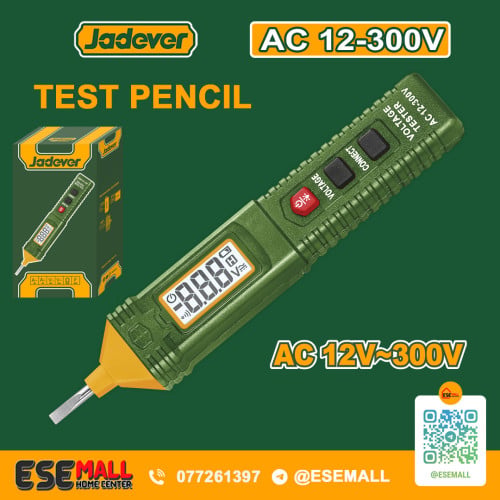 Voltage Test Pencil AC 12–300V JDTP4501 JADEVER
