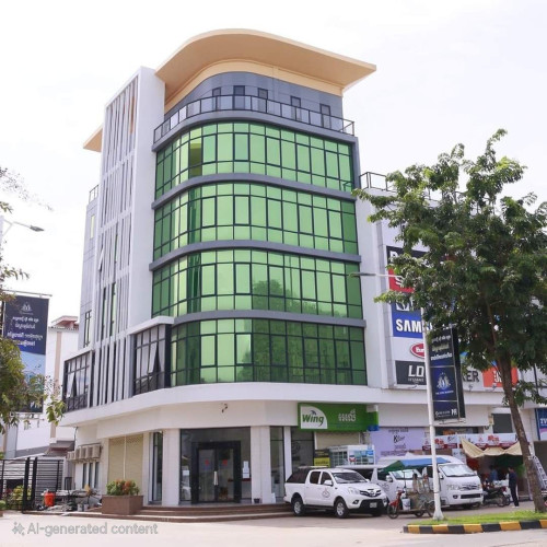 Corner Building for Rent in Borey Peng Huoth (NR6A)