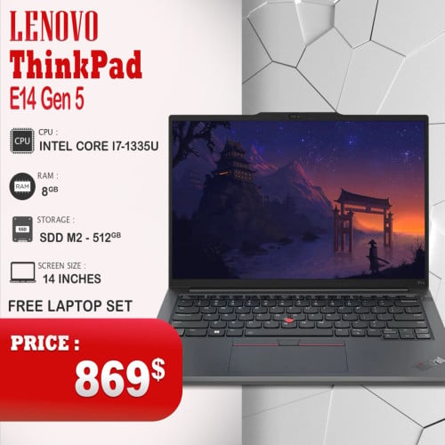 LAPTOP LENOVO THINKPAD E14 GEN 5 HOT PROMOTION