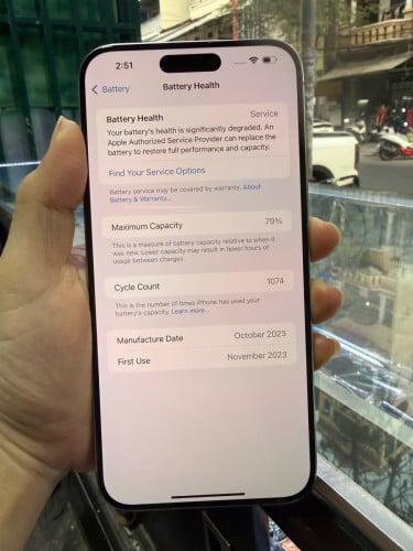 Sell iPhone 15 pro max ZP/A