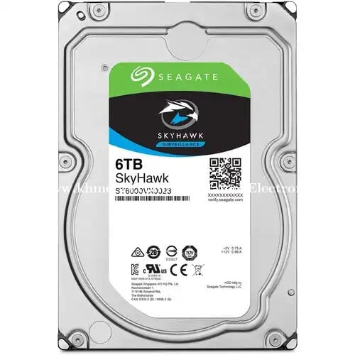 Seagate Skyhawks and Wd purple 6TB Surveillance SATA III 3.5" Internal Hard Drive