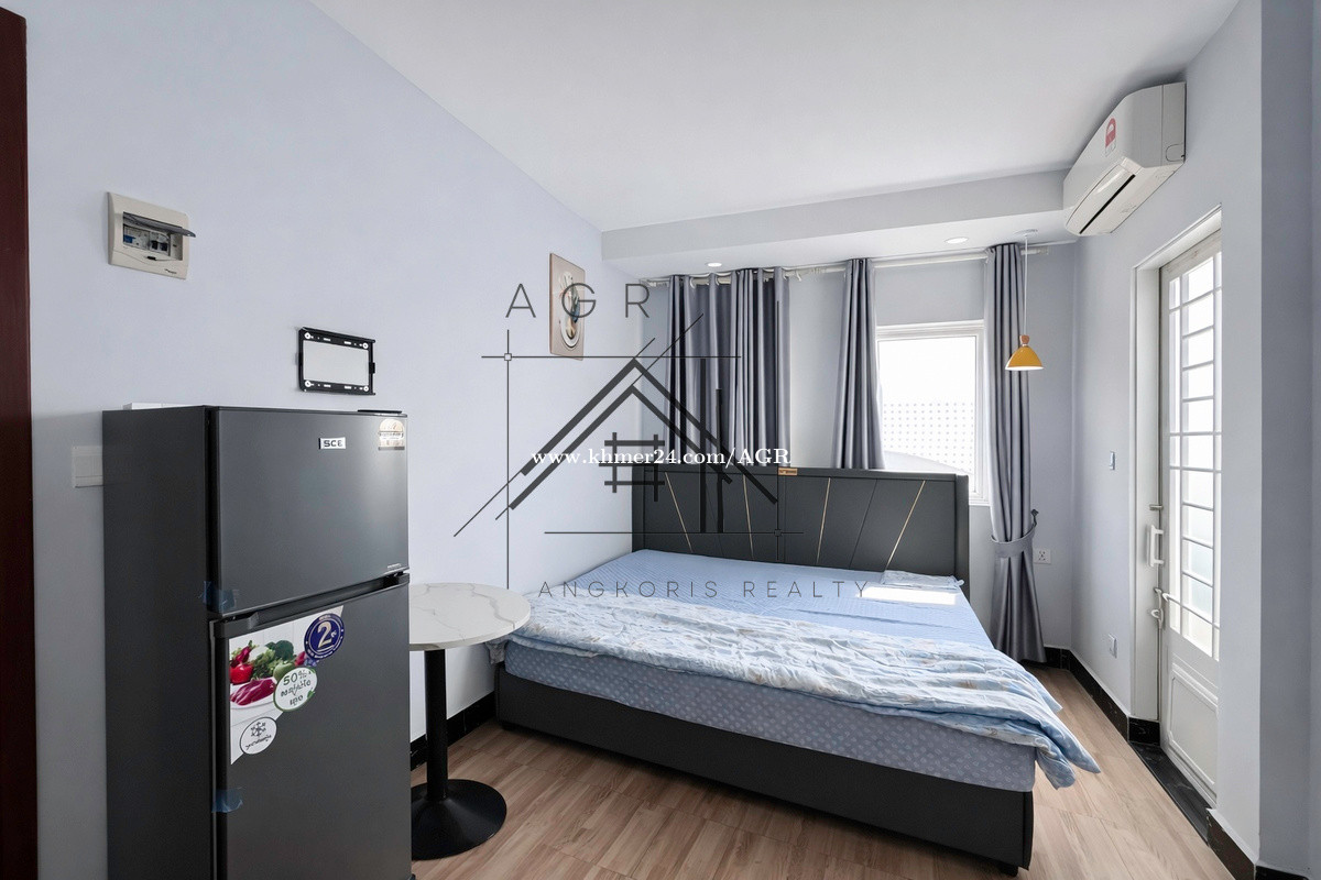 Studio Apartment For Rent in Boeng Trabaek - Chip Mong 271 Mega Mall