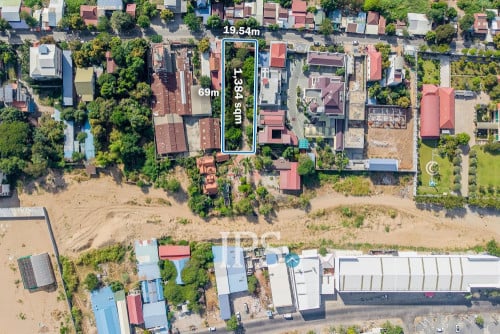ដីសម្រាប់លក់ ទំហំ ​1,384 Sqm Residential Land For Sale - Chroy Changvar, Phnom Penh!!!!!