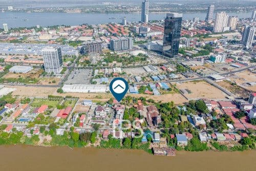 ដីសម្រាប់លក់ ទំហំ ​728 Sqm Residential Land For Sale - Chroy Changvar, Phnom Penh!!!!!