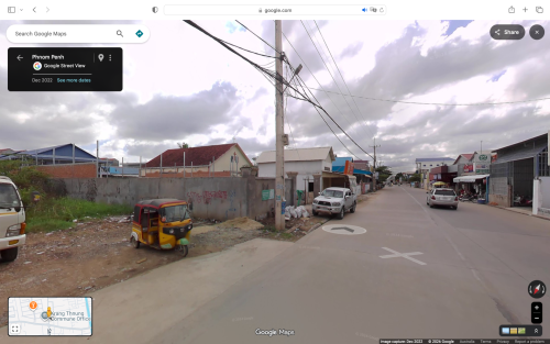 ដីសំរាប់ជួល 800$ ក្នុងមួយខែ ចរចាបាន