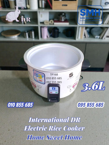 ឆ្នាំងដាំបាយអគ្គីសនី International DR Rice Cooker _ 3.6L / 4.2L