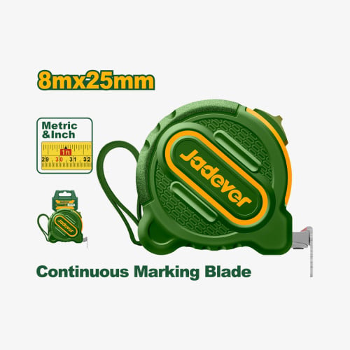 Steel Measuring Tape 8m x 25mm JDMT1240 JADEVER