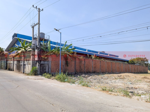 1200 Sqm Warehouse On 2400 Sqm Land For Lease In Chroy Changvar Area