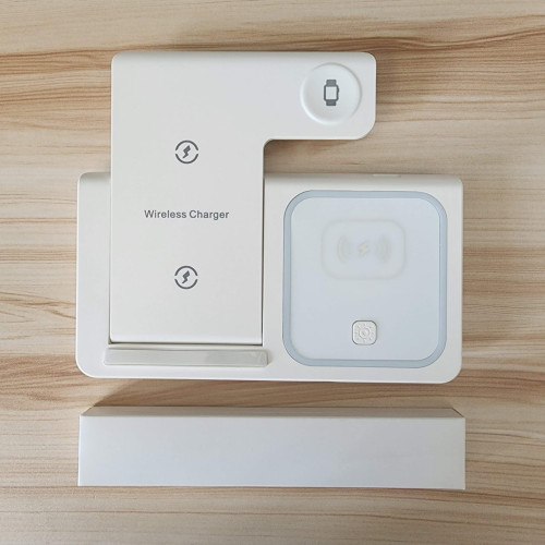 3 in 1 Fast Charging Station For Smartphone, Apple iWatch, and AirPod