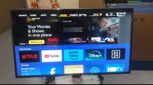 43 inch crystal smart TV
