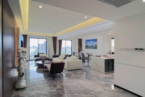 4BR Morgan Sky Palace Penthouse on 49F with Riverside Views, 266 Sq.m., for Sale at $939,600