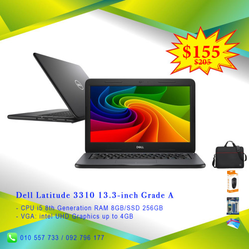 Dell Latitude 5290 12.5-inch i5 7th  RAM 8GB/SSD 256GB VGA up to 4GB