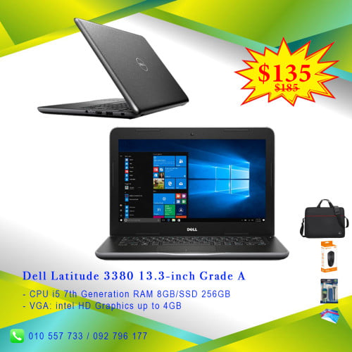 Dell Latitude 5290 12.5-inch i5 7th  RAM 8GB/SSD 256GB VGA up to 4GB