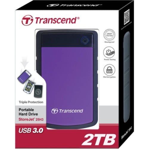 External HDD Transcend 2TB 25H3