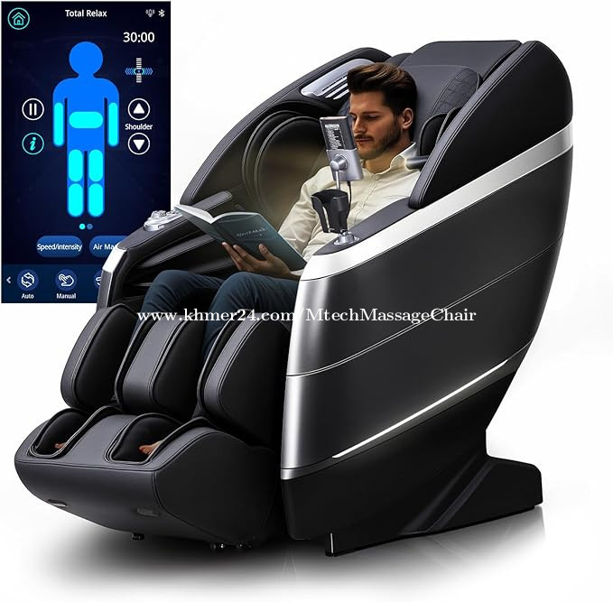 4D Massage Chair Full Body, 166° Flexible price $786.00 in Pong Tuek ...