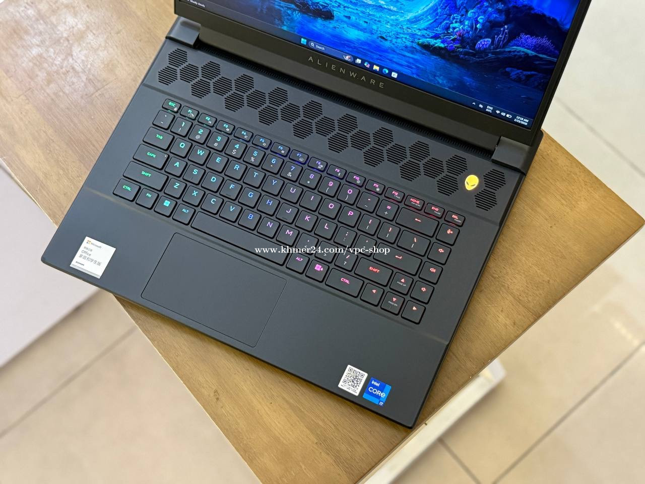 Alienware m16 R1 ( Grade A )CPU Core i7-13th, RAM 16GB, SSD 512GB, VGA ...