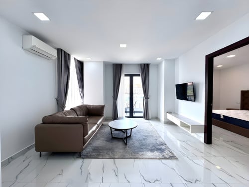 𝐅𝐨𝐫 𝐑𝐞𝐧𝐭: 2-Bedroom Modern Apartment – Boeng Trobek, Chomkarmorn