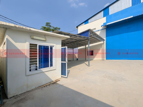 1700 Sqm Warehouse For Lease On A Sub-Road In Angk Snuol, Kandal