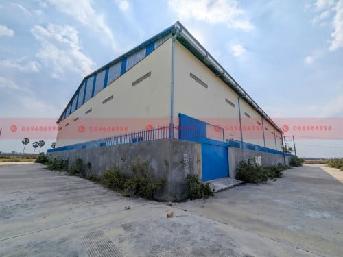 1700 Sqm Warehouse For Lease On A Sub-Road In Angk Snuol, Kandal