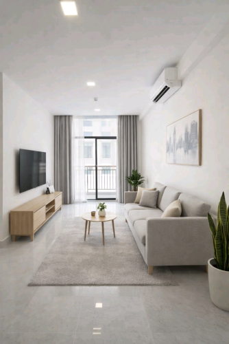 Condo Sen sok near Aeon2 (បន្ទប់មានទេសភាពមើលថ្ងៃលិចនិងមានឯកជនភាពមិនមើលឃើញគ្នា)