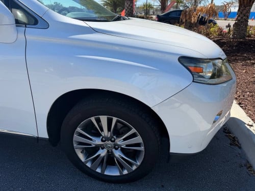 Lexus rx450h full option ប៉ុង 1 2013 ពូកស្បែក ក្នុងលឿង