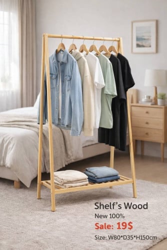 Rack clothes (ធ្នើព្យួរសម្លៀកបំពាក់)