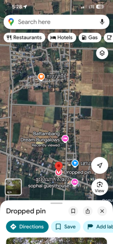 ដី​លក់​ ជិត​ប្រាសាទ​ឯកភ្នំ​ជាប់​ផ្លូវ​កៅស៊ូ​រដ្ឋ​30ម៉ែត្រ​